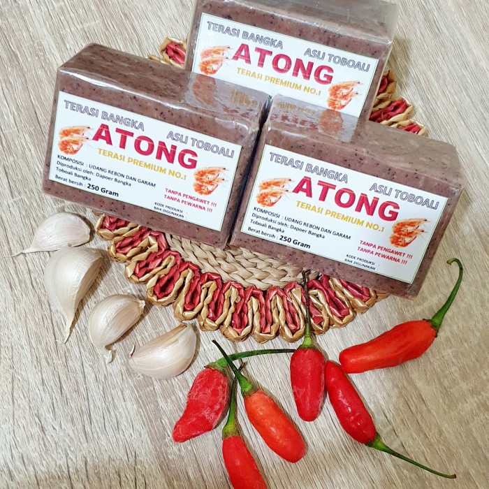 

Fe01Ggg Terasi / Belacan Bangka (Toboali) Grade A, 100% Original F30E1F11