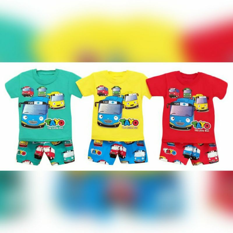 SETELAN IKIDS PENDEK SIZE 0-5 TAHUN