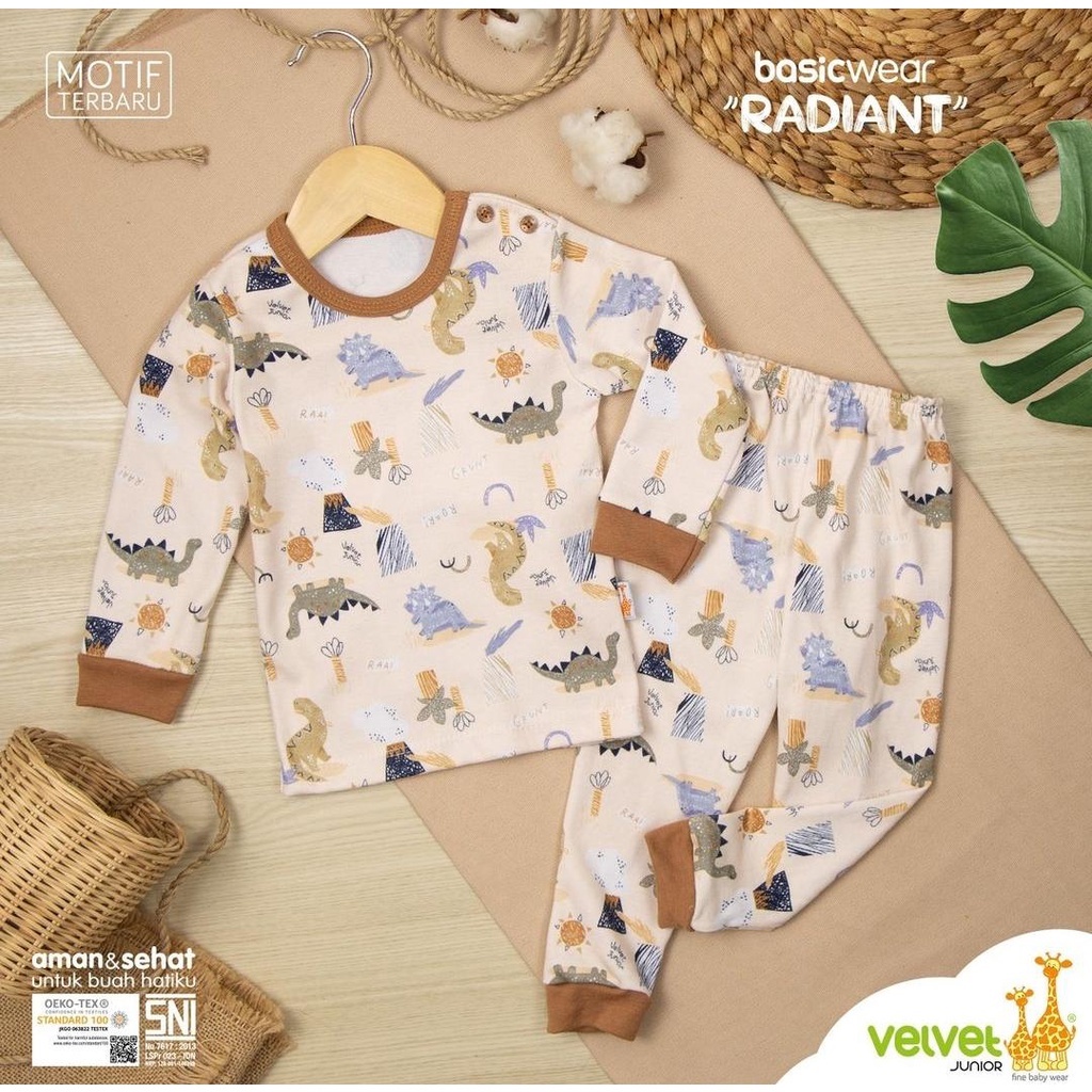 Velvet Junior Dreamwear Piyama Unisex / Series Radiant 1pcs