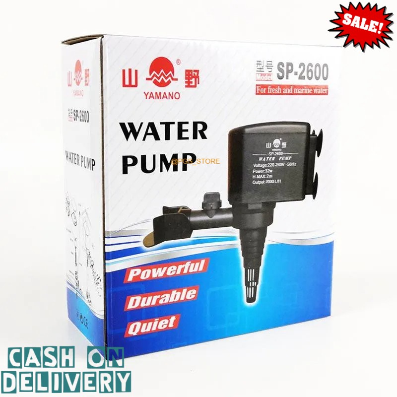 yamano sp2600 sp 2600 sp-2600 mesin pompa aquarium aquascape
