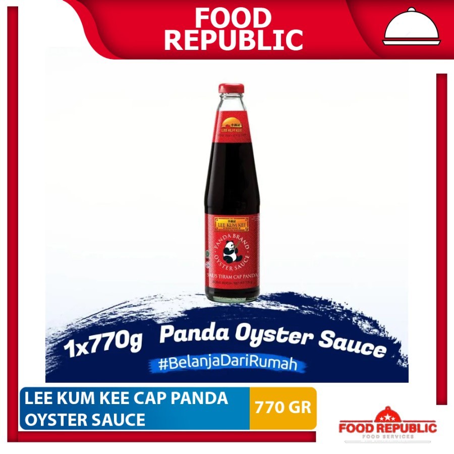 

Lee Kum Kee Oyster Sauce 770Gr Saus Tiram Cap Panda Halal Chinese Food