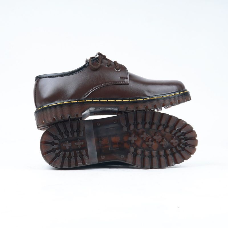 MOOFEAT ALTER  - Sepatu kulit pria casual boots coklat