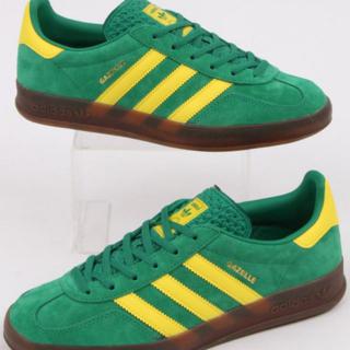 adidas gazelle green yellow