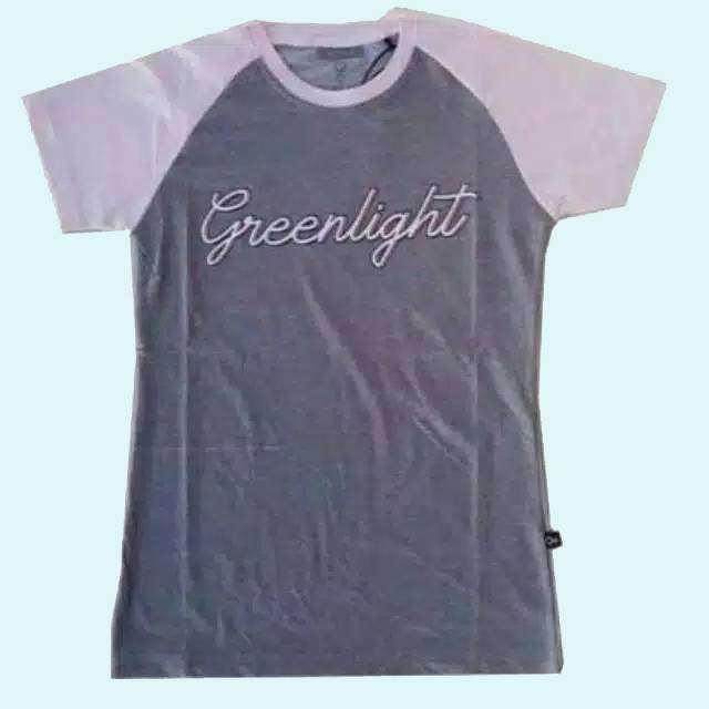 Kaos greenlight cewek | Baju raglan  Tshirt distro Reglan cewek Kaos distro bandung