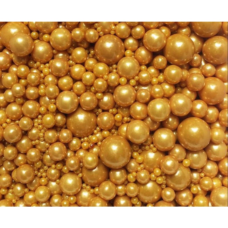 

BIG SALE REPACK SPRINGKLE MUTIARA GOLD MIX 30GRAM / HIGH QUALITY
