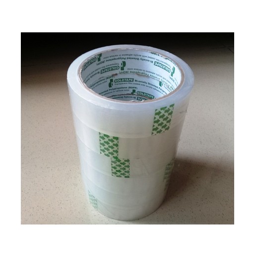 

Solasi Bening 1 Inch 24 mm Lakban Bening 24mm Solatip Selotip Opp 1" Isolasi