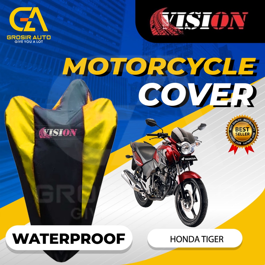 Sarung Motor TIGER Waterproof Vision / Cover Selimut Penutup Sarung Mantel Motor Vision