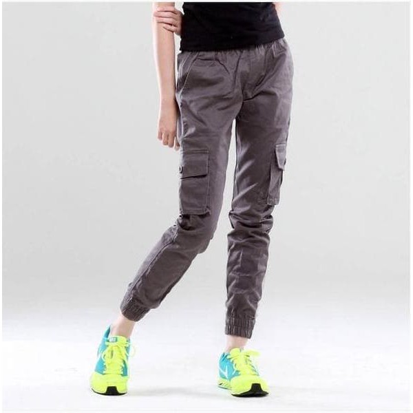 Promo Celana Jogger Cargo cewek   gunung   outdoor   lapangan  jogger wanita