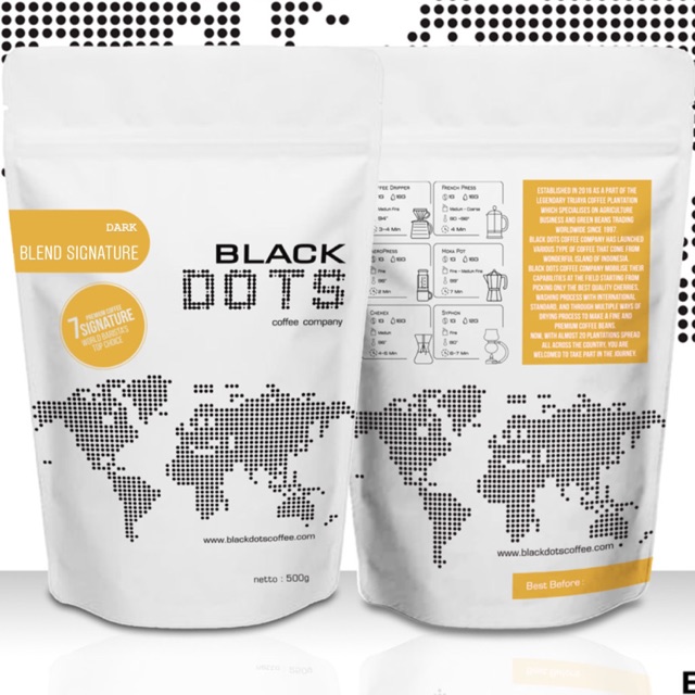 

500 Grams of House Blend Signature in Dark Roasted