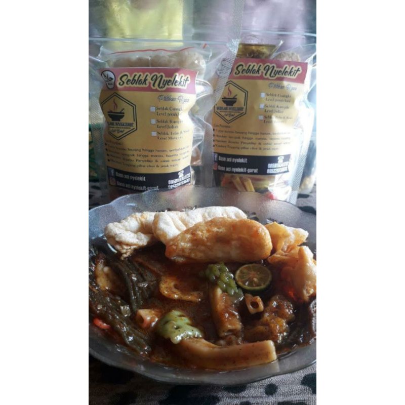 

seblak nyelekit garut