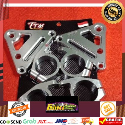 New Termurahbreket lampu bulet,victor cnc TTM by aitech as33/26  ninja vixion