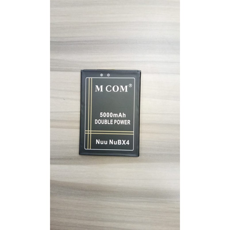Battery Batre Baterai Double Power Mcom Nuu NuBX4