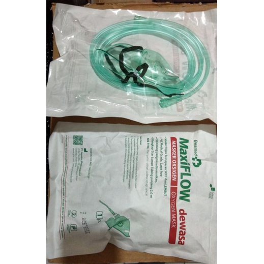 Masker Oksigen Maxiflow Anak (Tubing dan selang)