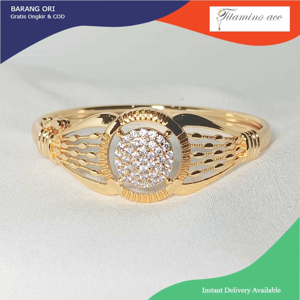 GELANG BANGLE YAXIYA LAPIS EMAS YAXIYA LAPIS EMAS