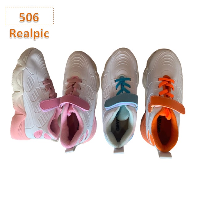 Sepatu Sneaker Anak Six Perempuan Laki Pathroll Oren Pink Tosca (506)