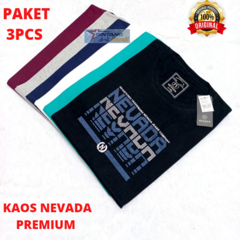 paket 3 pcs 100 ribu motif RANDOM | kaos Nevada original pria dewasa lengan pendek asli bandung 100 3 | kaos pria distro | kaos pria dewasa terbaru 2021 | kaos oblong pria | kaos cowok import | kaos nevada 100 3pcs | kaos Nevada original | kaos pria