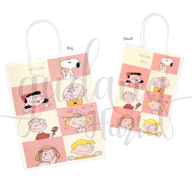 

Paper Bag Karakter White Dog Tas Hadiah Bungkus Kado Gift Wrapping Motif Anjing GH 507002