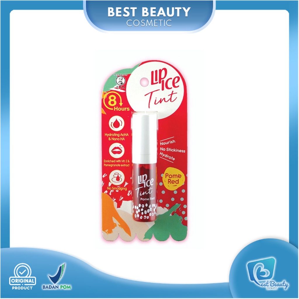 ★ BB ★ LIP ICE Tint Rose Tint | Fruity Pink | Pome Red