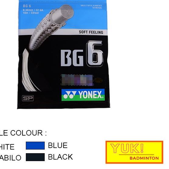 senar raket badminton BG 6