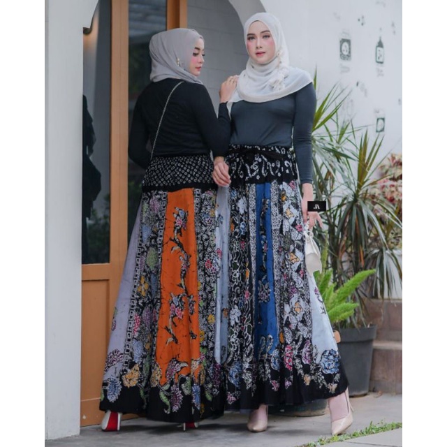 ROK BATIK CAP COLET TRADISIONAL