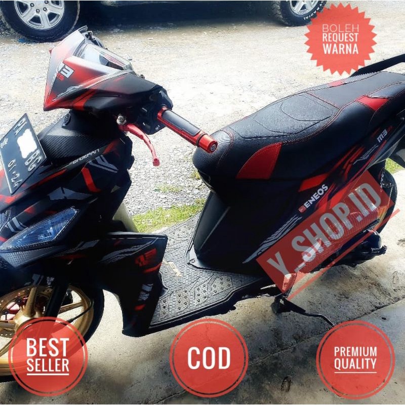 Sarung Jok Variasi Mio M3 Semua Motor Model Eropa