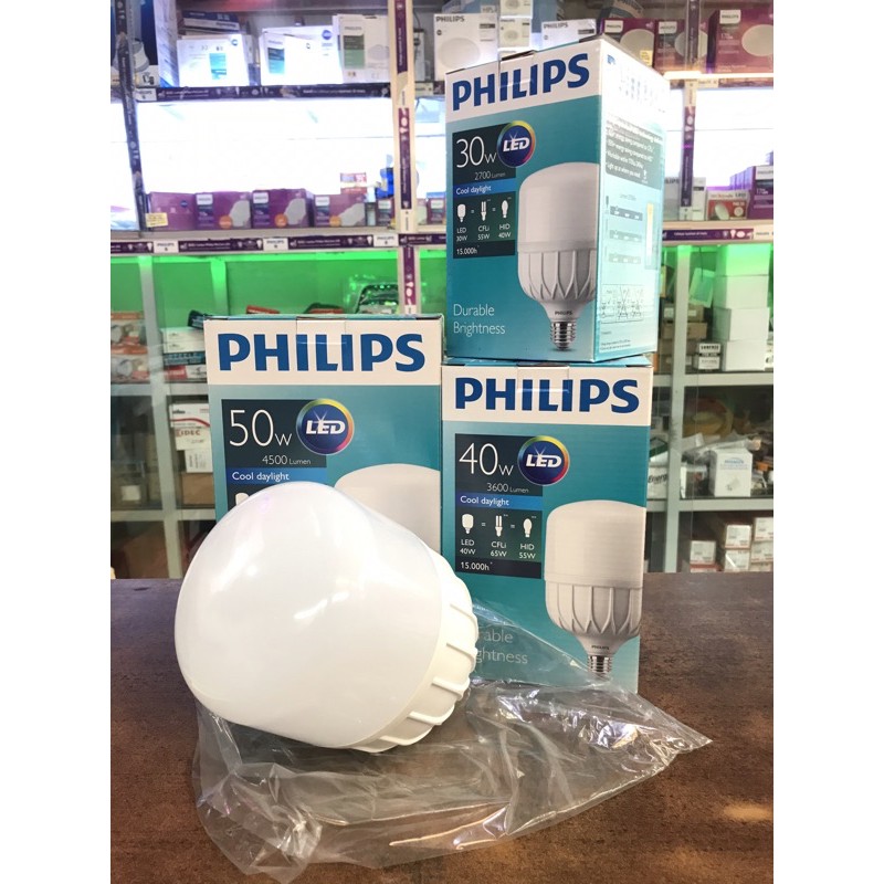 Jual Bola Lampu Philips Led 50 Watt Lampu Tabung Jumbo 50w True Force