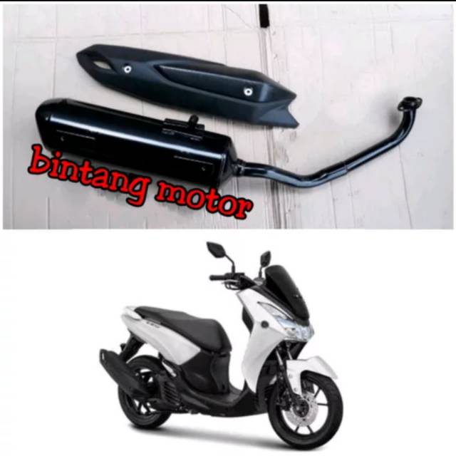 Knalpot racing bobokan yamaha Lexi