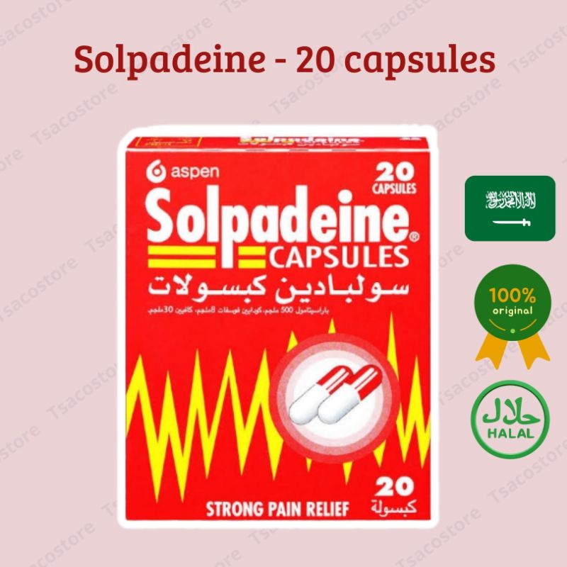 Solpadeine Arab Saudi ORIGINAL 100%