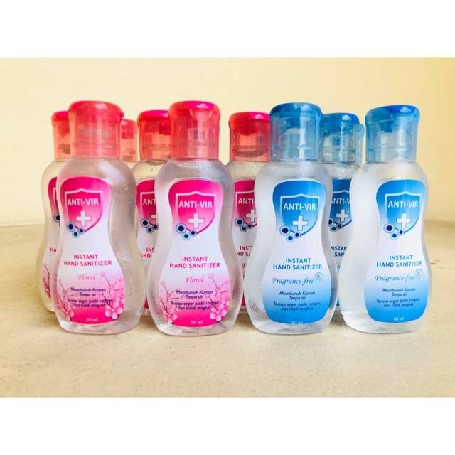 Fourfashion Hand Sanitizer Antiseptik Anti-Vir GEL 60ml