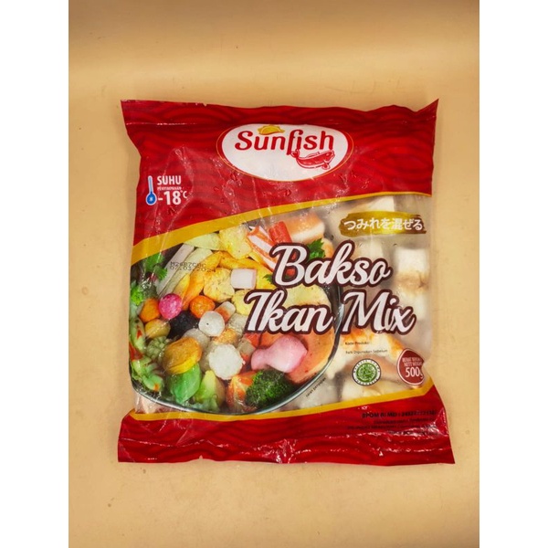 

sunfish bakso ikan mix 500g