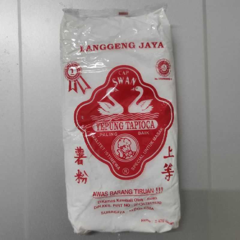 Jual Tepung Tapioka Swan 470 Gr Kanji 2 Dua Angsa 470gr Tapioca