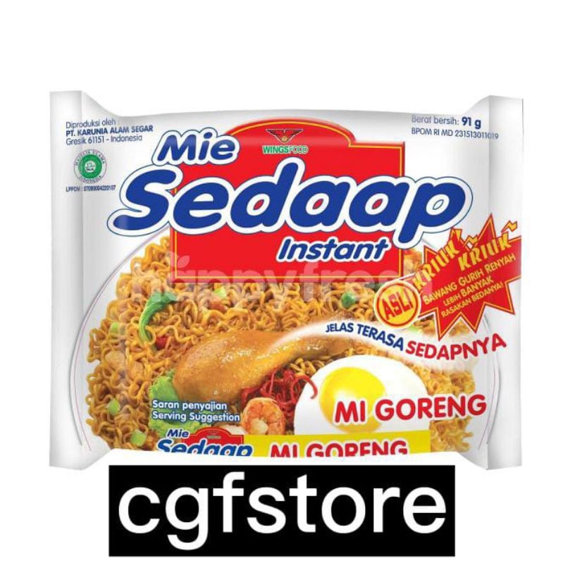

mie sedap goreng. mantap
