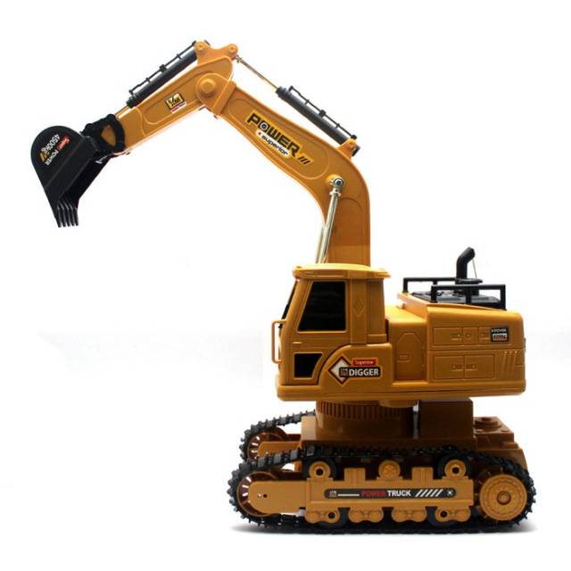 RC Alat Berat Excavator Remote Controle Truck Beko Mainan Remot Kontrol Anak Radio Control Edukatif