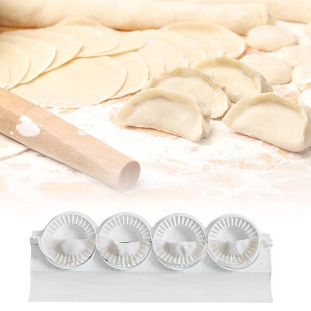 [Elegan] Dumpling Maker Potstickers Alat Pie Rumah Tangga Plastik Dumpling Baking Ravioli Maker