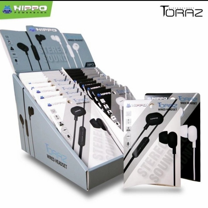 Headset With Mic HIPPO TORAZ Headset Stereo Earphone Jack 3.5mm