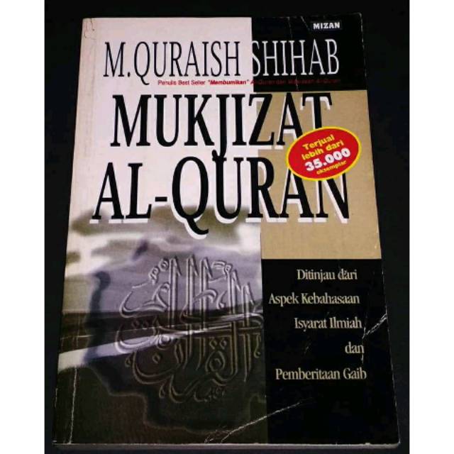 Original Mukjizat Al-quran karya M. Quraish Shihab