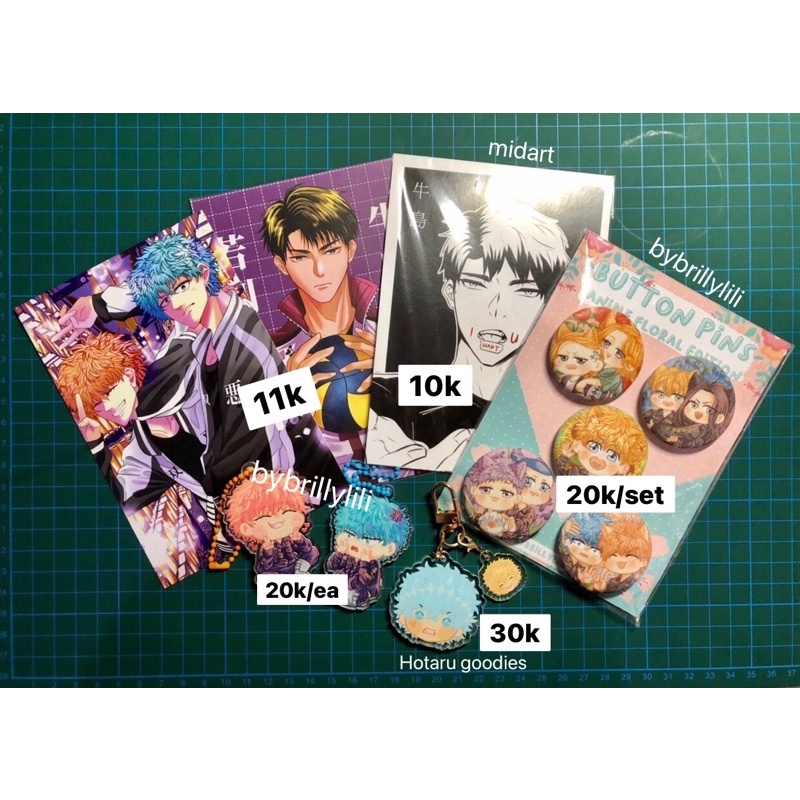 Preloved Anime Fanmerch Tokyo Revengers Haikyuu