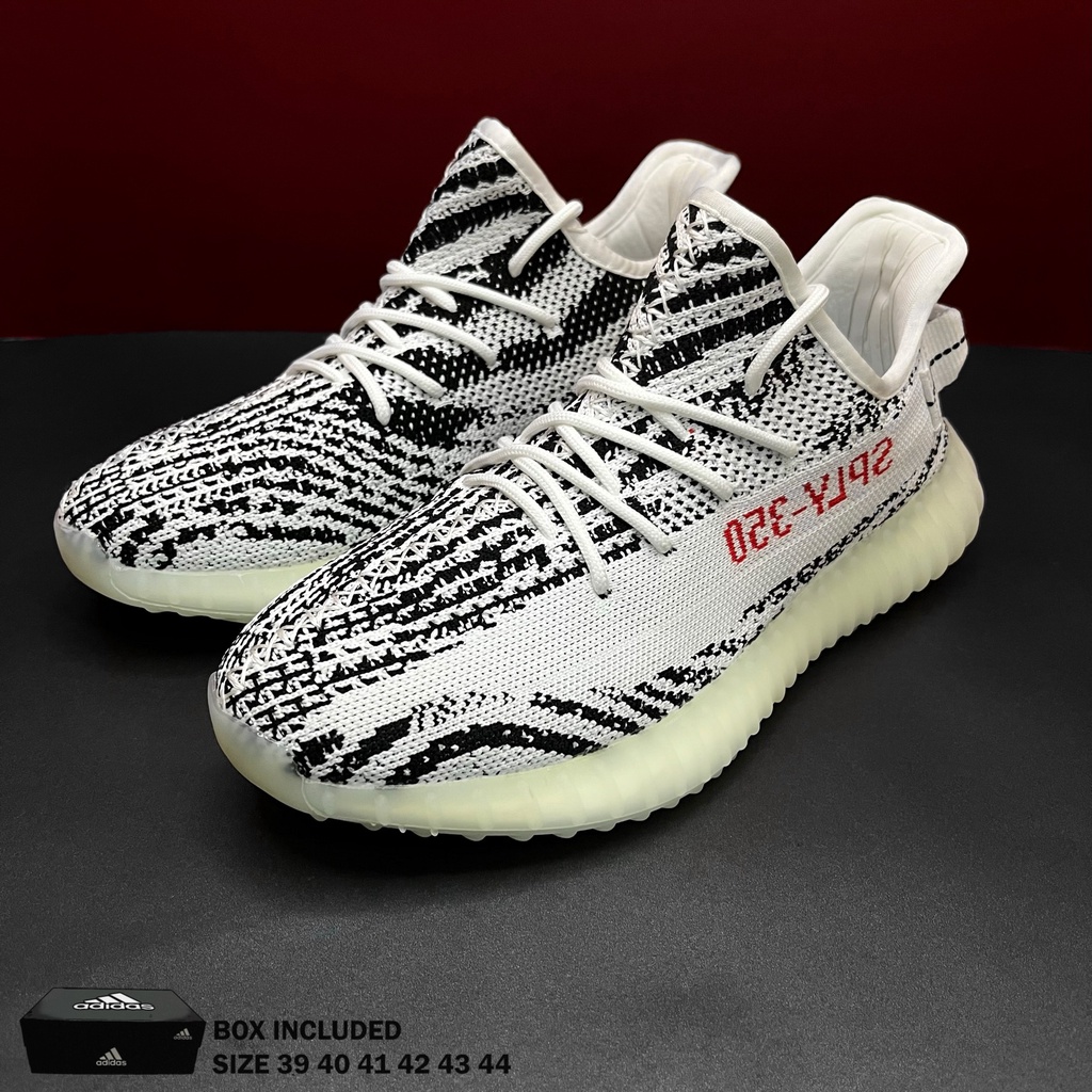 Sepatu Yeezy Boost 350 Zebra Sneakers