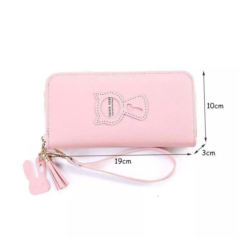 Dompet Wanita Panjang Lipat BS52 Dompet Panjang Dompet Koin / Kartu Dompet ACC