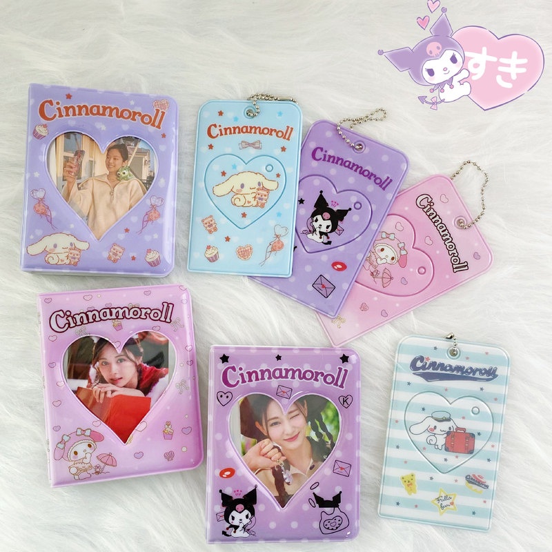 Album Foto Sanrio 3inch Lomo Card Holder Photocard Collect Book Card Case