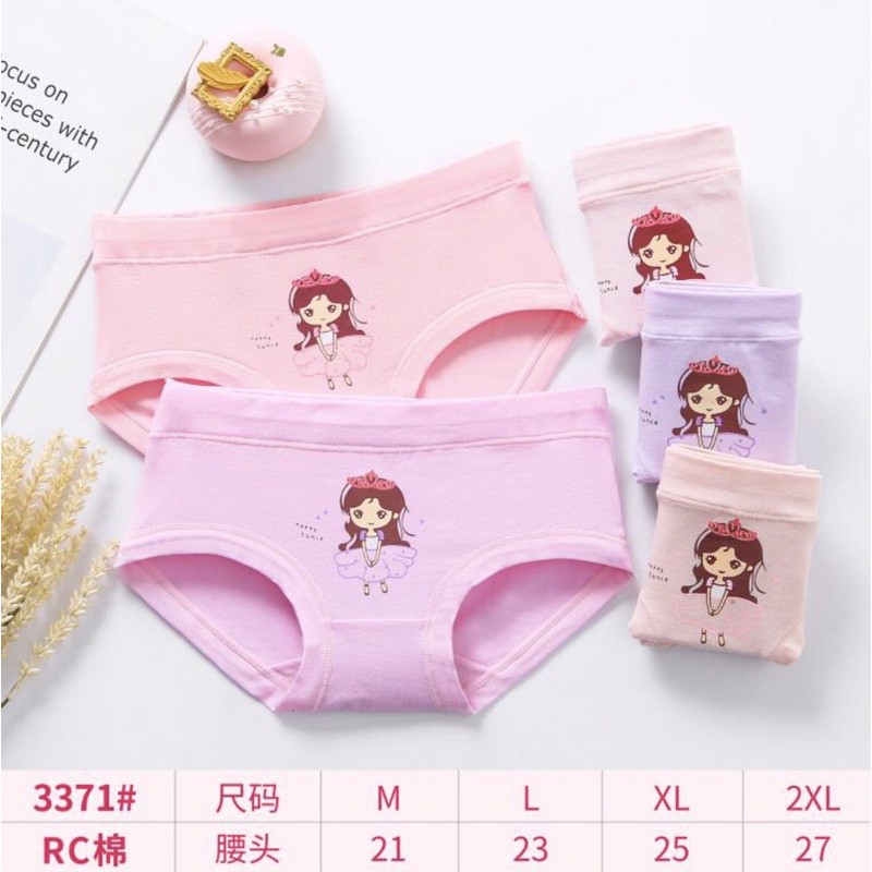 12 PCS CELANA DALAM IMPORT ANAK PEREMPUAN // PANYUE // CD IMPORT