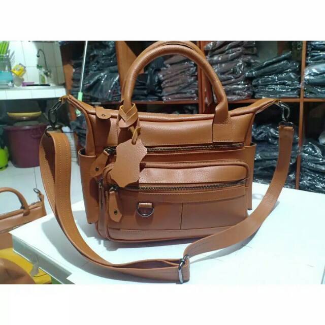  Size M Tas  Kulit  Papirut Garut  SDL083 Shopee Indonesia