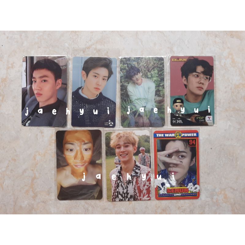 pair pc sehun chanyeol suho chen the war private maskeran/lotto nature republic self potrait archive