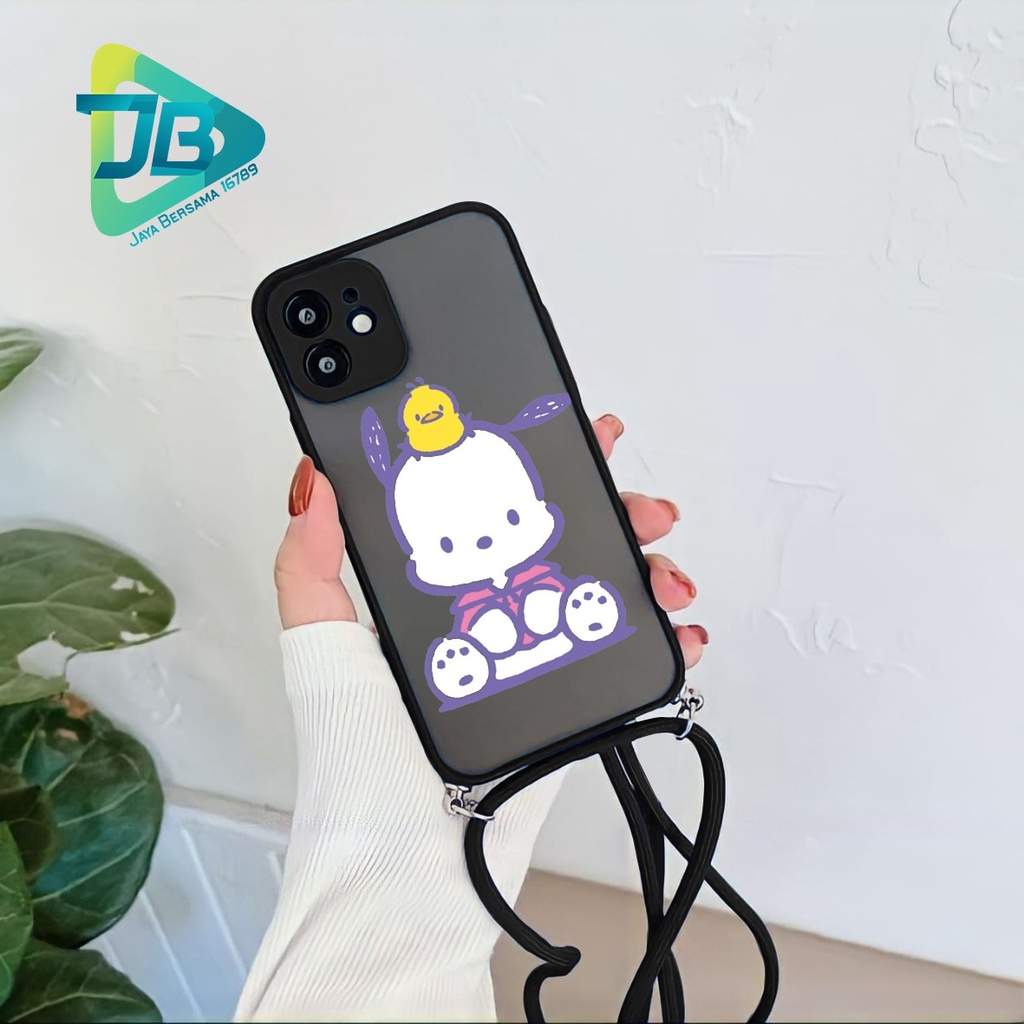 SOFTCASE SLINGCASE DOVE POCHECCO OPPO VIVO SAMSUNG XIAOMI REALME IPHONE ALL TYPE JB5078