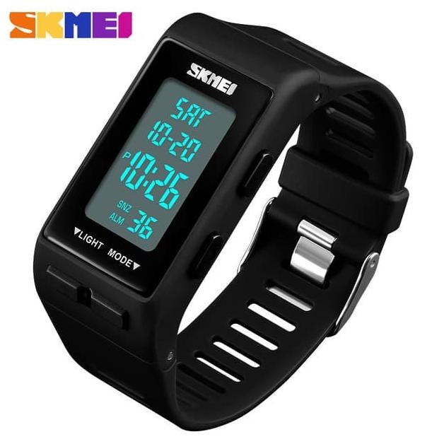 Jam Tangan Gelang Pria / Wanita Digital Skmei 1362 Original Anti Air