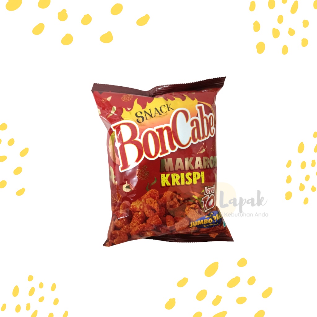 Makaroni Bon Cabe Jumbo Lv 10 - Snack Maccaroni Pedas 150gr