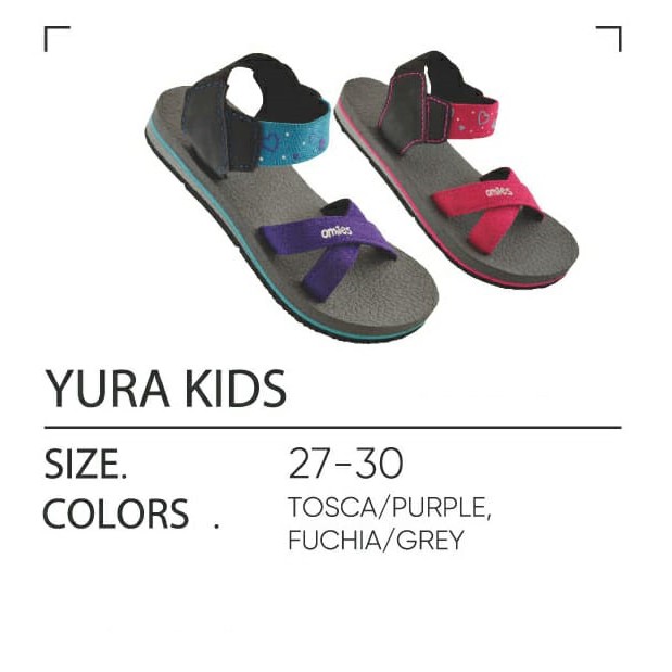 Sandal Trendy OMILES Sendal Yura kids