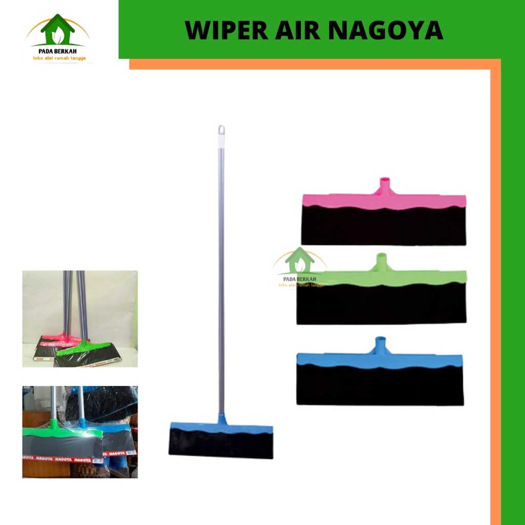 NAGOYA Wiper Air Gagang Plastik SEROKAN AIR NAGOYA Serokan Air Karet NAGOYA Wiper Air Drat MyHomey