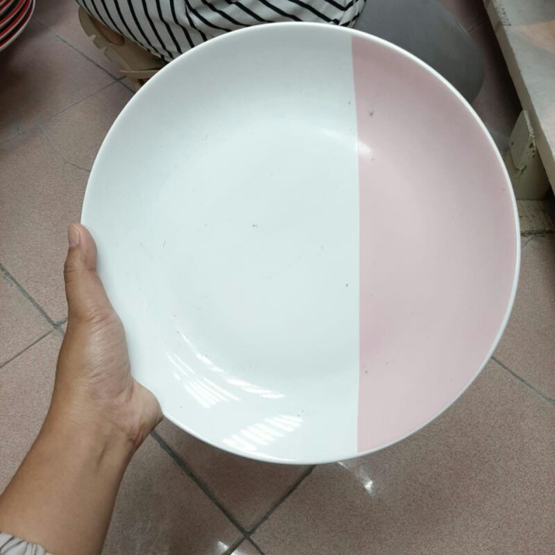 DINNER PLATE PIRING KERAMIK HIAS SANGO PIRING SAJI PIRING LAUK