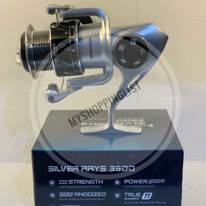Reel Tridentech Silver Rays 3500, 5000, 6000, 7000 Saltwater
